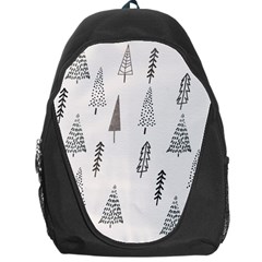 Christmas Tree Trees Nature Backpack Bag by Maspions