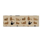 Cat Pattern Texture Animal Sticker (Bumper) Front