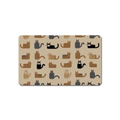 Cat Pattern Texture Animal Magnet (name Card)