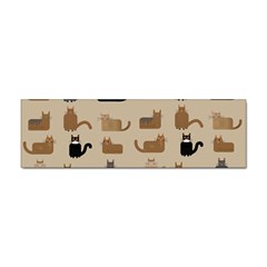 Cat Pattern Texture Animal Sticker Bumper (10 Pack)