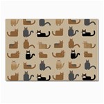 Cat Pattern Texture Animal Postcard 4 x 6  (Pkg of 10) Front