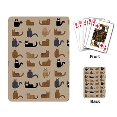 Cat Pattern Texture Animal Playing Cards Single Design (rectangle)