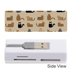 Cat Pattern Texture Animal Memory Card Reader (stick)