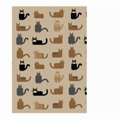 Cat Pattern Texture Animal Large Garden Flag (two Sides)