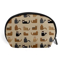 Cat Pattern Texture Animal Accessory Pouch (large)