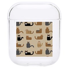 Cat Pattern Texture Animal Hard Pc Airpods 1/2 Case by Maspions