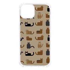 Cat Pattern Texture Animal Iphone 13 Tpu Uv Print Case by Maspions