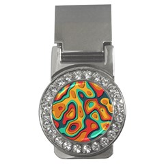 Paper Cut Abstract Pattern Money Clips (cz) 