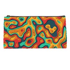 Paper Cut Abstract Pattern Pencil Case