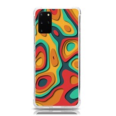 Paper Cut Abstract Pattern Samsung Galaxy S20 Plus 6 7 Inch Tpu Uv Case by Maspions