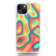 Paper Cut Abstract Pattern Iphone 14 Tpu Uv Print Case by Maspions