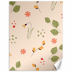 Spring Art Floral Pattern Design Canvas 12  X 16 