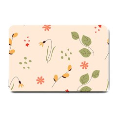 Spring Art Floral Pattern Design Small Doormat