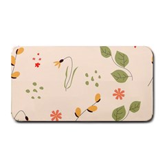 Spring Art Floral Pattern Design Medium Bar Mat