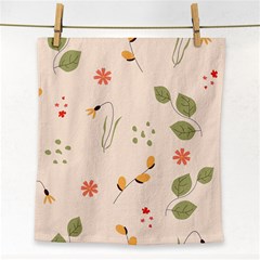 Spring Art Floral Pattern Design Face Towel by Maspions