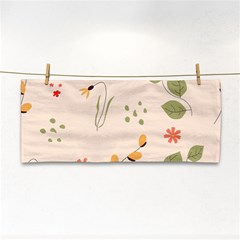 Spring Art Floral Pattern Design Hand Towel