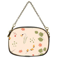 Spring Art Floral Pattern Design Chain Purse (one Side)