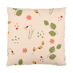 Spring Art Floral Pattern Design Standard Cushion Case (two Sides)