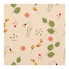 Spring Art Floral Pattern Design Banner And Sign 3  X 3  by Maspions