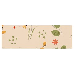 Spring Art Floral Pattern Design Banner And Sign 12  X 4 