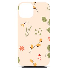 Spring Art Floral Pattern Design Iphone 14 Black Uv Print Case