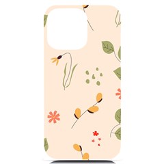 Spring Art Floral Pattern Design Iphone 14 Pro Max Black Uv Print Case