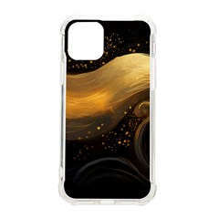 Abstract Gold Wave Background Iphone 11 Pro 5 8 Inch Tpu Uv Print Case