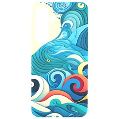 Waves Wave Ocean Sea Abstract Whimsical Samsung Galaxy S24 6 2 Inch Black Tpu Uv Case by Maspions