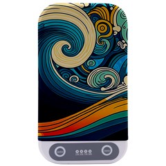 Waves Ocean Sea Abstract Whimsical Art Sterilizers by Maspions