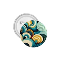 Wave Waves Ocean Sea Abstract Whimsical 1 75  Buttons