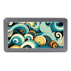 Wave Waves Ocean Sea Abstract Whimsical Memory Card Reader (mini)