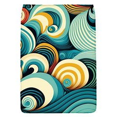 Wave Waves Ocean Sea Abstract Whimsical Removable Flap Cover (s)