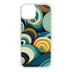 Wave Waves Ocean Sea Abstract Whimsical Iphone 14 Tpu Uv Print Case by Maspions