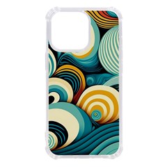 Wave Waves Ocean Sea Abstract Whimsical Iphone 13 Pro Tpu Uv Print Case