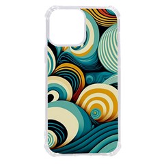 Wave Waves Ocean Sea Abstract Whimsical Iphone 13 Pro Max Tpu Uv Print Case