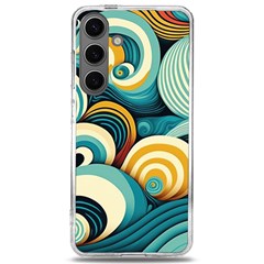 Wave Waves Ocean Sea Abstract Whimsical Samsung Galaxy S24 6 2 Inch Tpu Uv Case