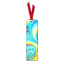 Abstract Waves Ocean Sea Whimsical Small Book Marks