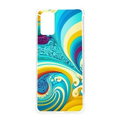 Abstract Waves Ocean Sea Whimsical Samsung Galaxy S20 Plus 6 7 Inch Tpu Uv Case by Maspions