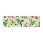 Berries Flowers Pattern Print Sticker Bumper (10 pack) Front