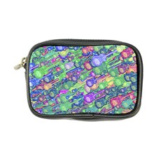 Sktechy Style Guitar Drawing Motif Colorful Random Pattern Wb Coin Purse by dflcprintsclothing