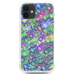 Sktechy Style Guitar Drawing Motif Colorful Random Pattern Wb Iphone 12/12 Pro Tpu Uv Print Case by dflcprintsclothing