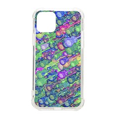 Sktechy Style Guitar Drawing Motif Colorful Random Pattern Wb Iphone 11 Pro 5 8 Inch Tpu Uv Print Case by dflcprintsclothing