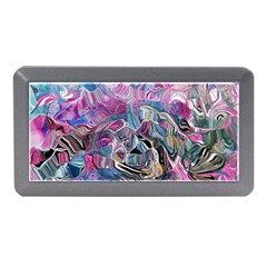 Pink Swirls Blend  Memory Card Reader (mini) by kaleidomarblingart