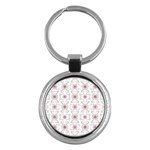 Pattern Texture Design Decorative Key Chain (Round) Front