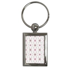 Pattern Texture Design Decorative Key Chain (Rectangle)