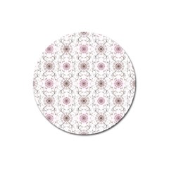 Pattern Texture Design Decorative Magnet 3  (Round)