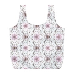 Pattern Texture Design Decorative Full Print Recycle Bag (L)