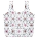 Pattern Texture Design Decorative Full Print Recycle Bag (XXL) Back