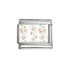 Flowers Roses Pattern Nature Bloom Italian Charm (9mm) by Grandong