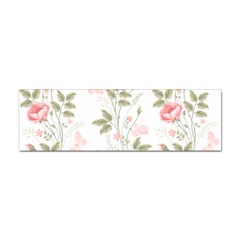 Flowers Roses Pattern Nature Bloom Sticker (bumper) by Grandong